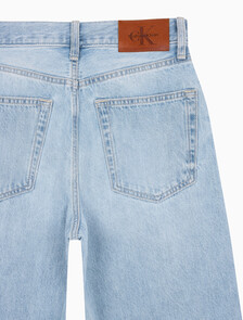 Buy 여성 와이드레그 에코 데님 in color Light Blue