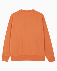 Buy 남성 모노로고 내츄럴 크루넥 in color ORANGE