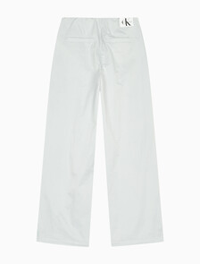 Buy 여성 소프트 크링클 파라슈트 팬츠 in color WHITE