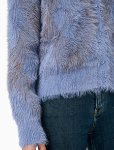 Buy 여성 퍼지 아가일 스웨터 in color Dusty Blue