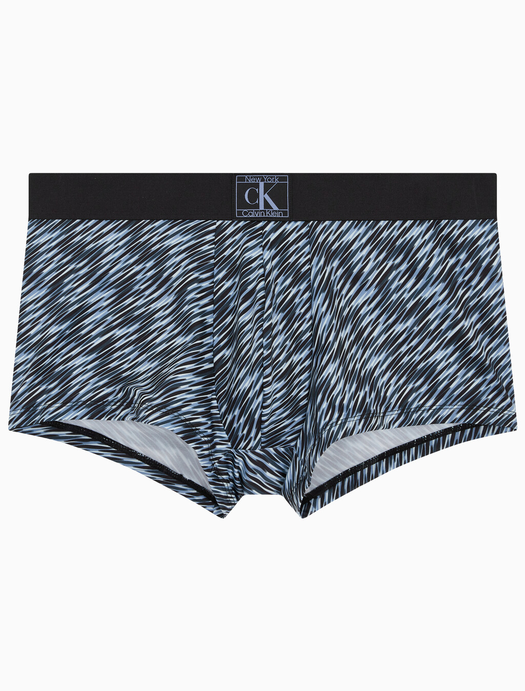 Buy 남성 CK 1996 마이크로 싱글 로우 라이즈 드로즈 in color SALT AND PEPPER PRINT_TROPOSPHERE