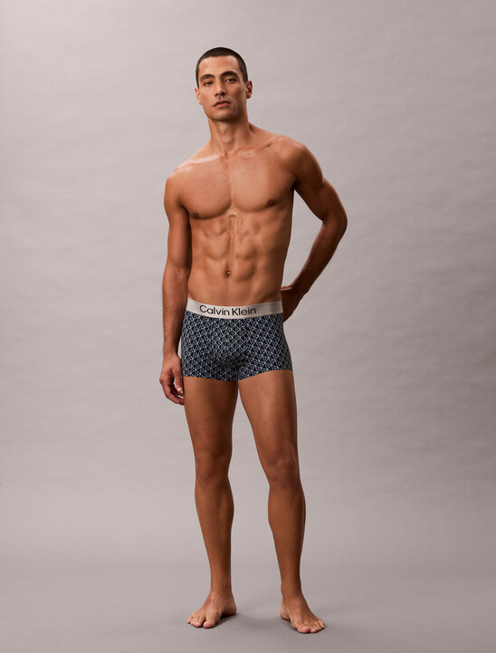 남성 브러시드 마이크로파이버 스트레치 로우 라이즈 트렁크