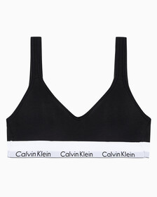 Buy 여성 모던 코튼 리프트 브라렛 in color BLACK