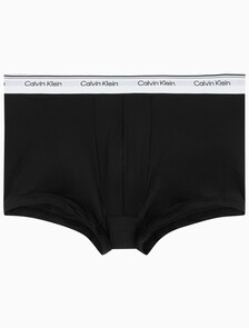 Buy 남성 마이크로파이버 스트레치 밸런스 로우 라이즈 트렁크 3PK in color Black / Charcoal / Black