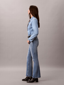 Buy 여성 하이라이즈 부츠컷 빈티지 안데스 데님 in color Vintage Blue