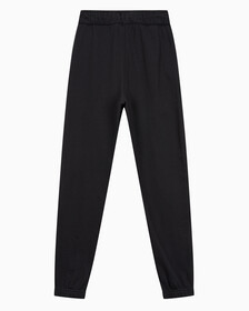 Buy 여성 레귤러 핏 에센셜 스웻팬츠 in color BLACK