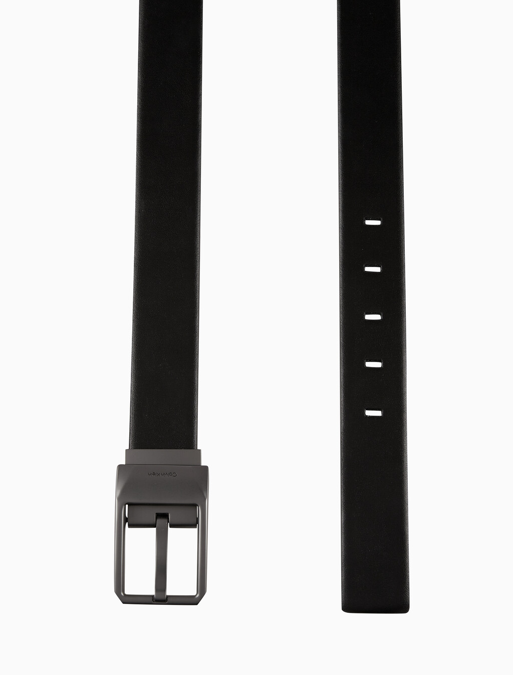 Buy 남성 CKJ 페이스티드 양면 벨트 35mm in color BLACK/BLACK AOP