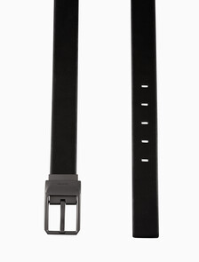 Buy 남성 CKJ 페이스티드 양면 벨트 35mm in color BLACK/BLACK AOP