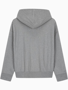 Buy 남성 프리미엄 테리 아카이브 후드 집업 in color MEDIUM GREY HEATHER