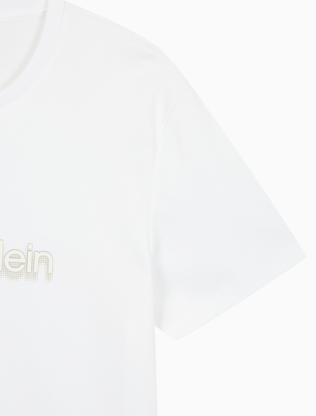Buy 슬림핏 캘빈클라인 로고 티 in color BRIGHT WHITE