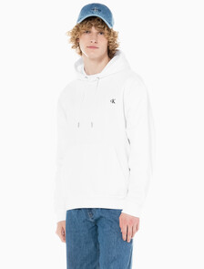 Buy 남성 롱슬리브 아카이브 플리스 후디 in color BRILLIANT WHITE