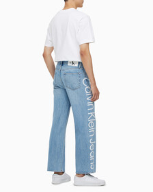 Buy 남성 90's 루즈핏 라이트블루 데님 in color 028A CHALKY BLU