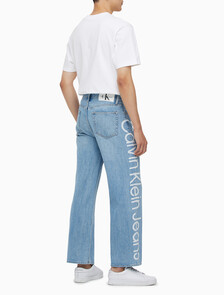 Buy 남성 90's 루즈핏 라이트블루 데님 in color CHALKY BLUE