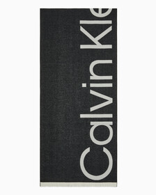 Buy 여성 CKJ 인스티튜셔널 로고 스카프 in color BLACK