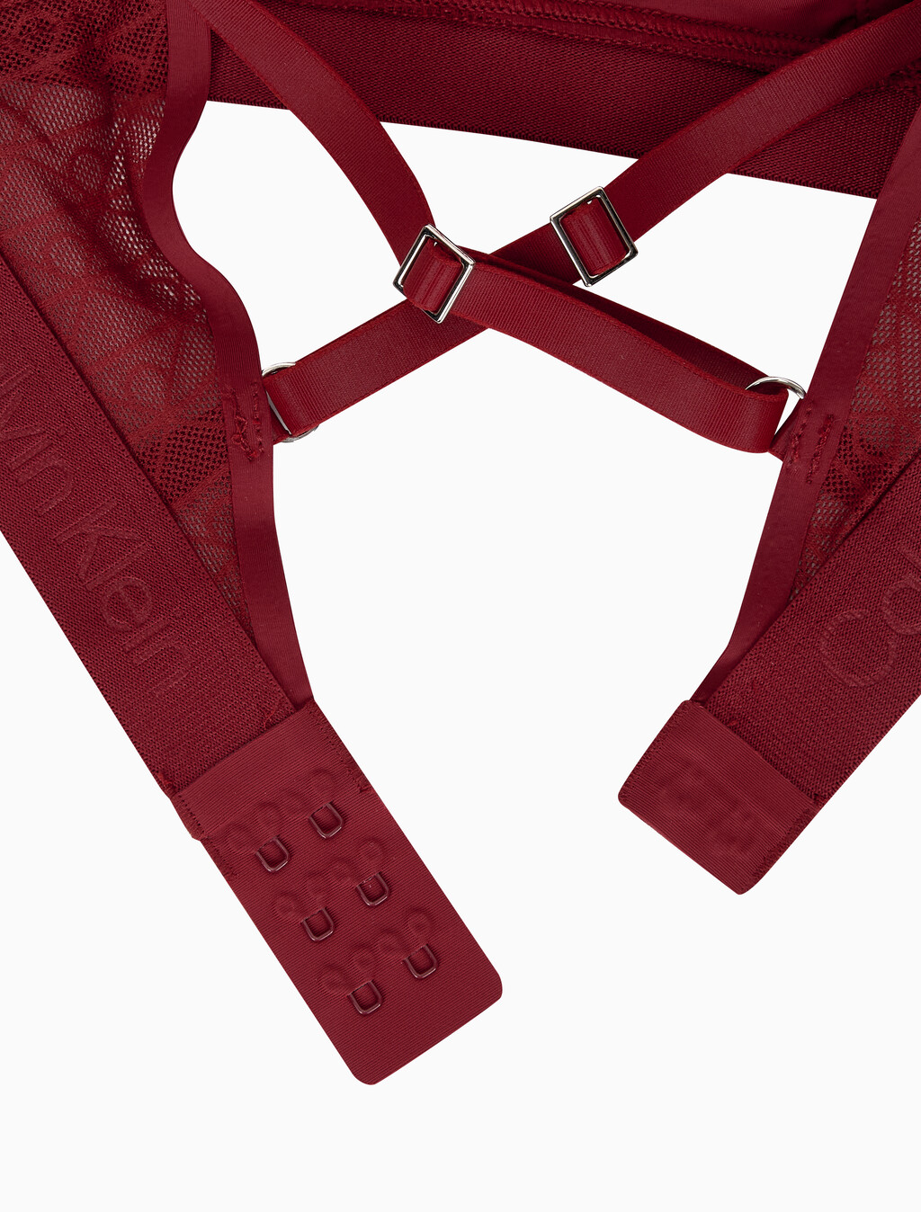 Buy 여성 스컬프트 레이스 AF 브라렛 in color Dark Red