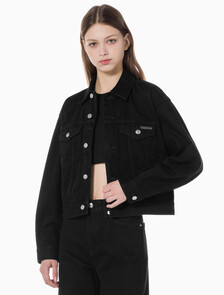 Buy 여성 90'S 히어로 트러커 자켓 in color BLACK