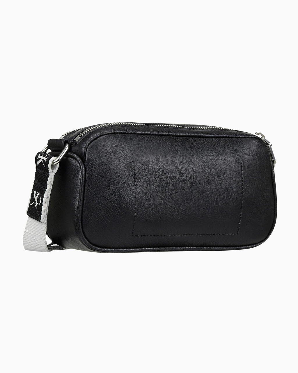 Buy 여성 CKJ 채널 모노 웨빙 카메라백 in color BLACK