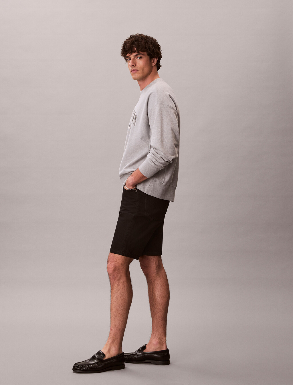 Buy 90s CK 클래식 쇼츠 in color BLACK