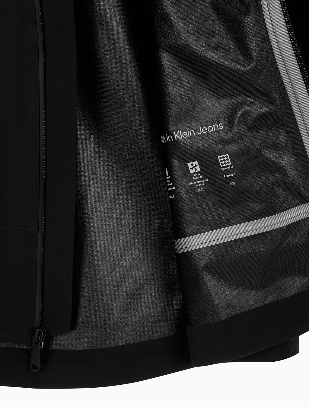 Buy 남성 테크 쉘 윈드 브레이커 자켓 in color BLACK