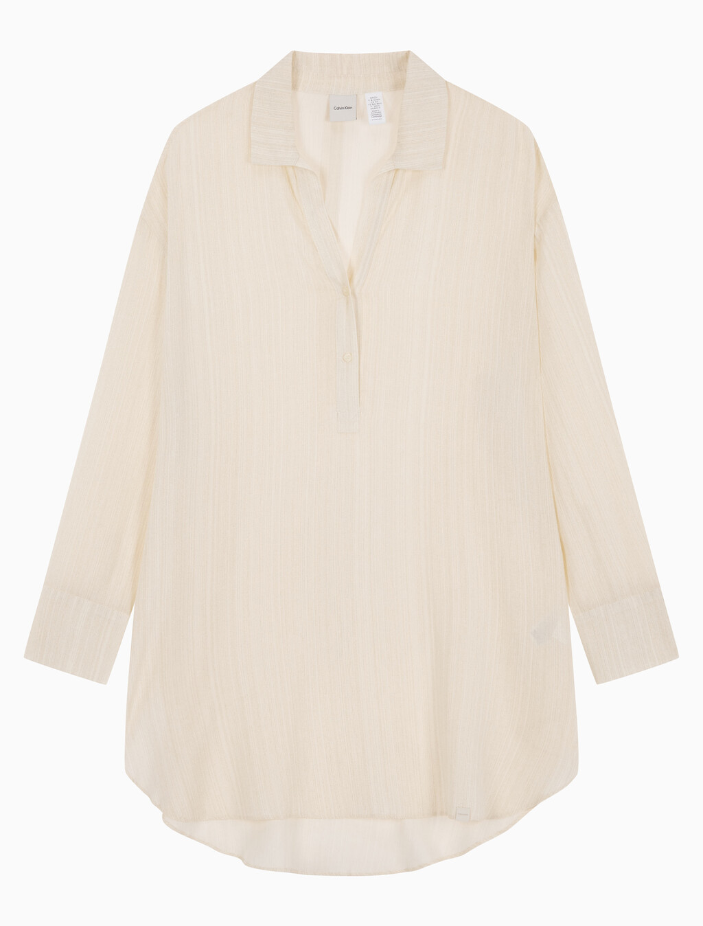 Buy 여성 우븐 비스코스 드레스 in color TEXTURED STRIPE PELICAN