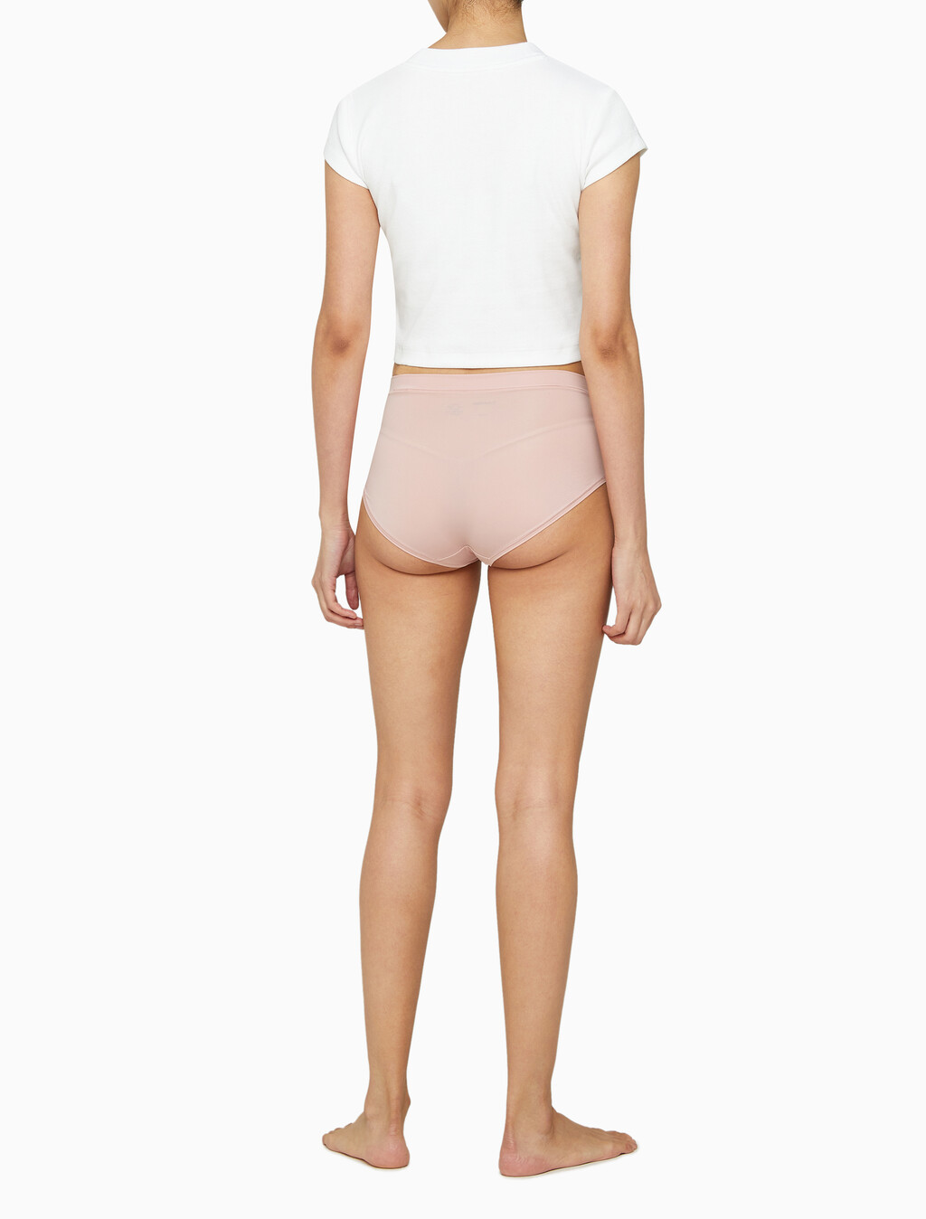 Buy 여성 CK 아이디얼 스트레치 마이크로 미드라이즈 브리프 in color SUBDUED 