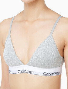 Buy 여성 아이콘 코튼 모달 트라이앵글 in color GREY HEATHER