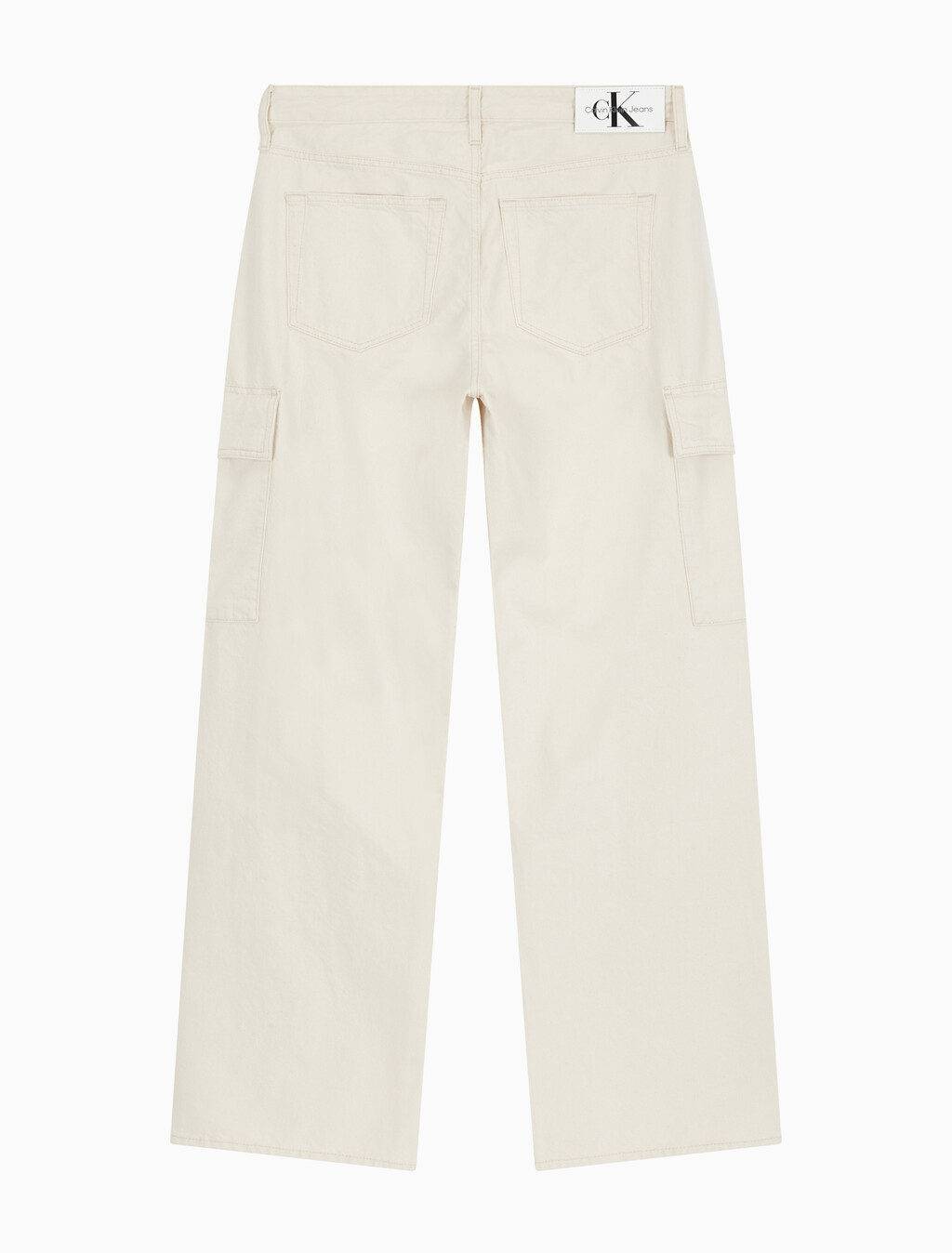 Buy 남성 90's 루즈핏 아이보리 카고 데님 in color CHALKY BLUE