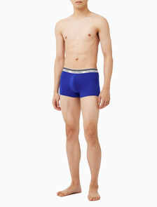 Buy 남성 WB 코튼 스트레치 버라이어티 팩 트렁크 4PK in color Blue / Black / Black / Grey