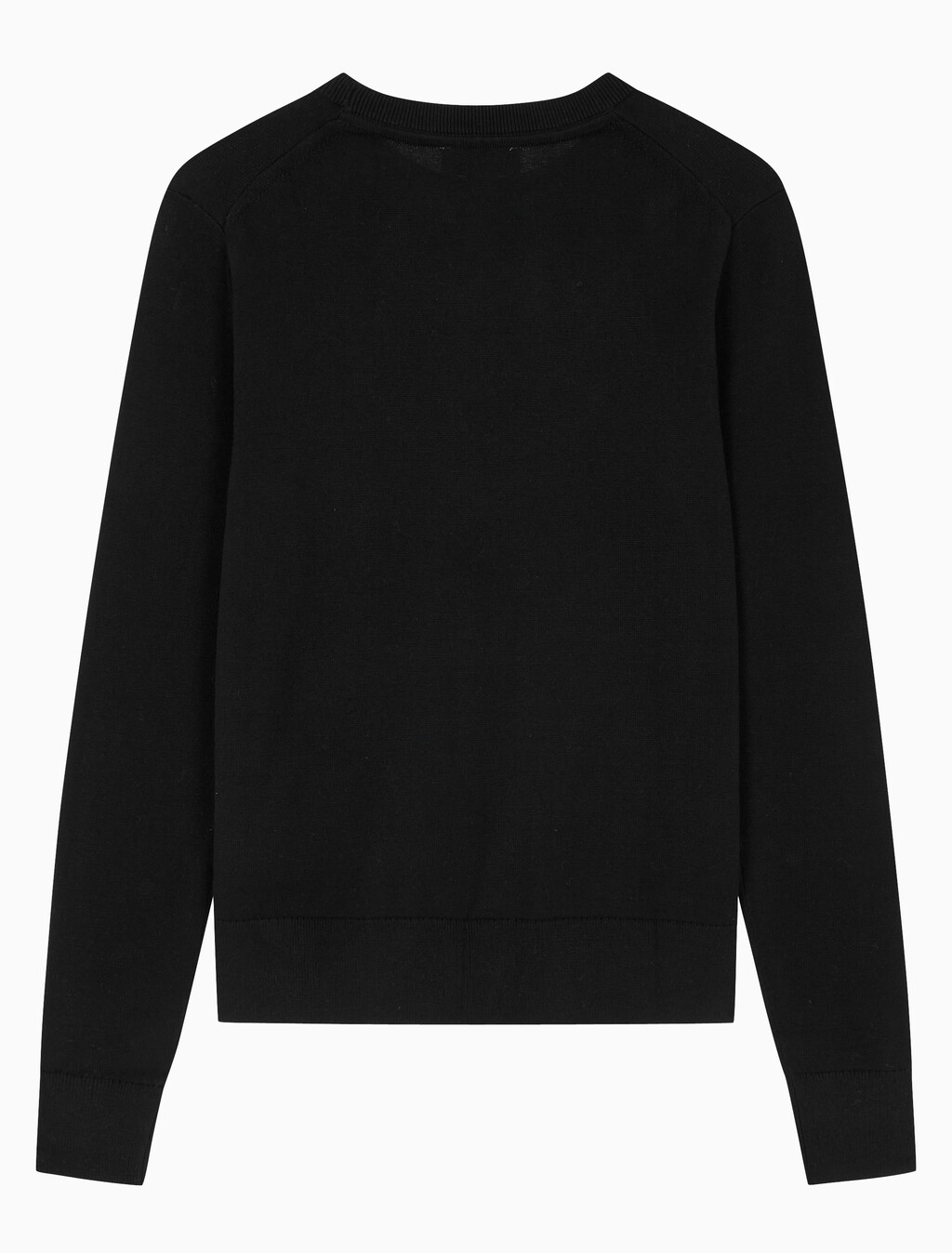 Buy 여성 크루넥 파인 스웨터 in color CK BLACK