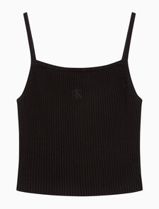 Buy 여성 3 IN 1 립 반팔 스웨터 in color CK BLACK