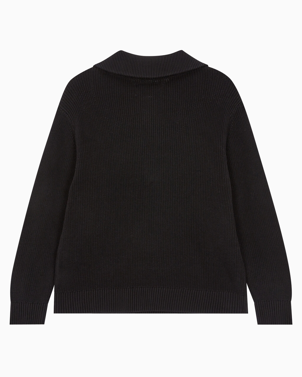 Buy 남성 하프 집업 풀오버 스웨터 in color CK BLACK
