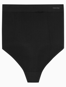 Buy 여성 세큐어 스컬프트 심리스 T팬티 in color BLACK