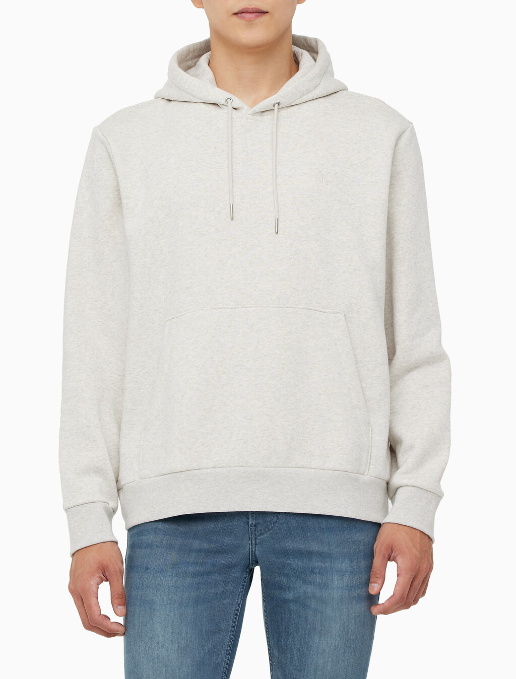 Buy 남성 롱슬리브 아카이브 플리스 후디 in color IVORY