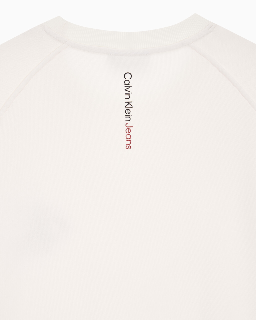 Buy 남성 레귤러핏 오프 플레이스드 모노그램 스웨트 반팔 티셔츠 in color ANCIENT WHITE