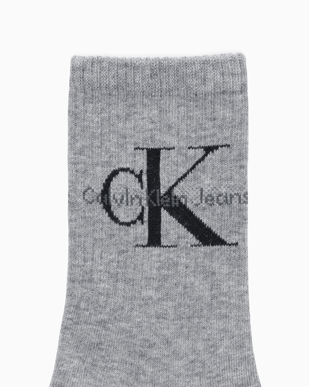 Buy 여성 모노그램 로고 크루 삭스 (블랙 1 PAIR) in color URBAN CHIC