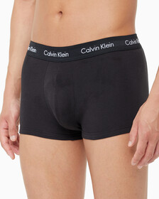 Buy 남성 코튼 스트레치 5PK  로우라이즈 트렁크 in color BLACK