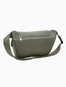 Buy 남성 CKJ 퀼티드 메신저 슬링백 in color KHAKI