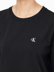 Buy 여성 아카이브 긴팔 티셔츠 in color CK BLACK