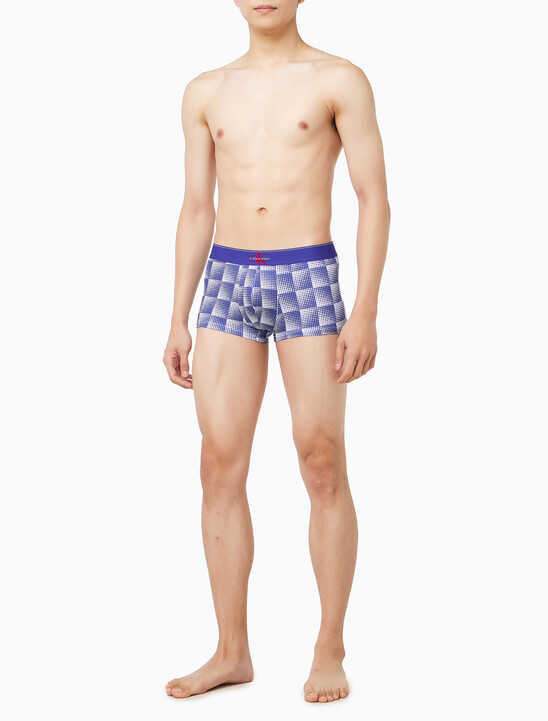 남성 CK 그래픽 마이크로 로우 라이즈 트렁크