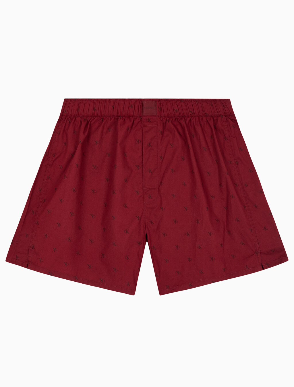 Buy 남성 코튼 포플린 박서 in color RED