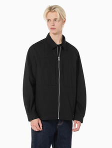 Buy 남성 쿨링 린넨 셔츠 자켓 in color CK BLACK