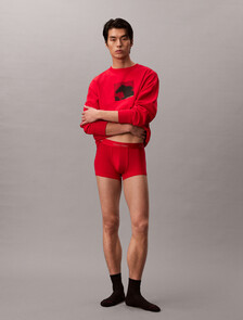 Buy 남성 루나 뉴이어 마이크로 로우 라이즈 트렁크 in color ROUGE