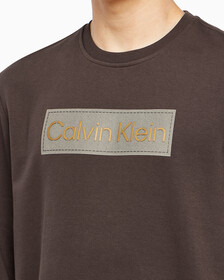 Buy 남성 롱슬리브 스텐실로고 테리 크루넥 스웻셔츠 in color DARK GREY