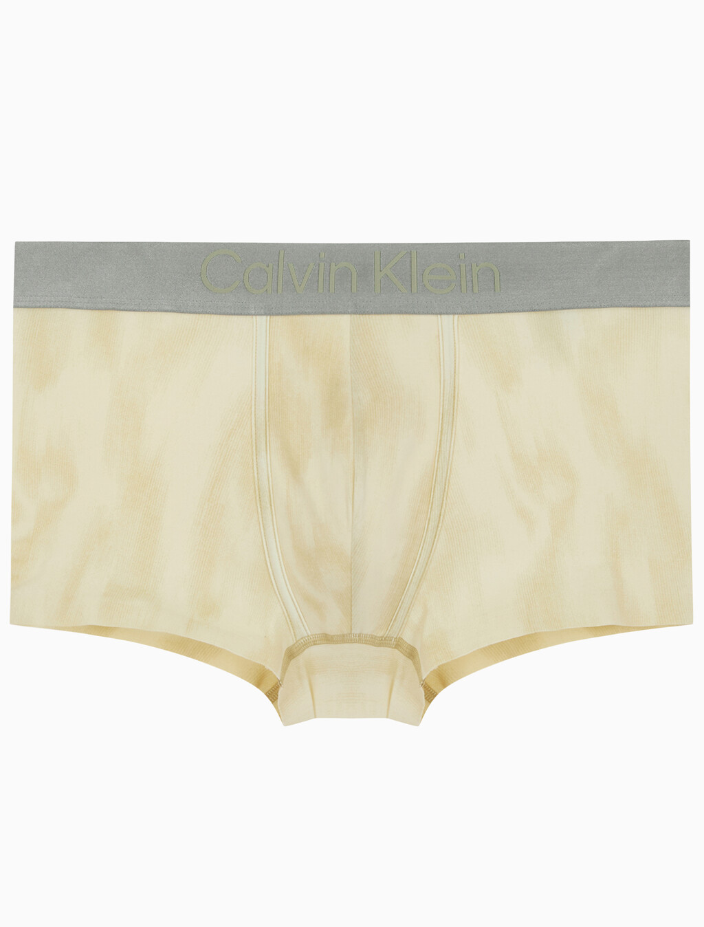 Buy 남성 브러시드 마이크로 져지 로우 라이즈 트렁크 in color WOODSKIN PRINT+JASMINE