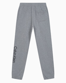 Buy 남성 스탠다드 로고 테리 조거팬츠 in color MEDIUM GREY HEATHER