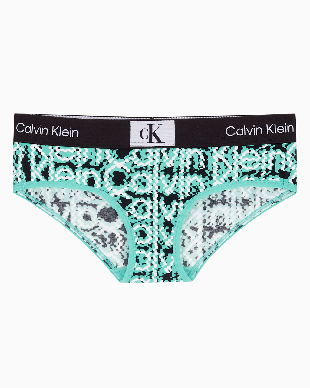 Buy 여성 1996 코튼 AF 힙스터 팬티 in color LAYERED WAVY LOGO PRINT FRESH PEPPERMINT
