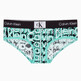 LAYERED WAVY LOGO PRINT FRESH PEPPERMINT