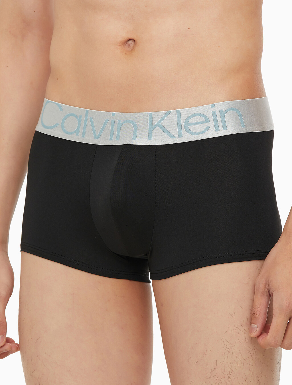 Buy 남성 CK 리컨시더드 스틸 마이크로 로우라이즈 드로즈 3PK in color BLACK