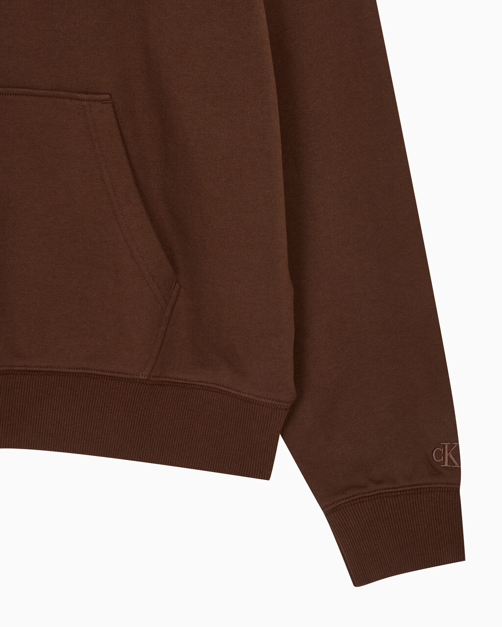 Buy 남성 롱슬리브 럭비 탑 in color DARK BROWN