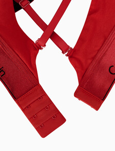 Buy 여성 모던 코튼 홀리데이 AF 트라이앵글 in color red